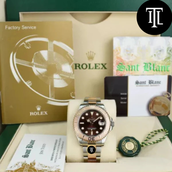 ROLEX YACHT-MASTER Marron