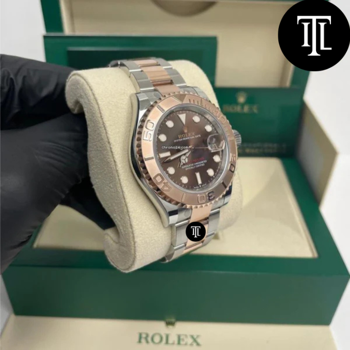ROLEX YACHT-MASTER Marron
