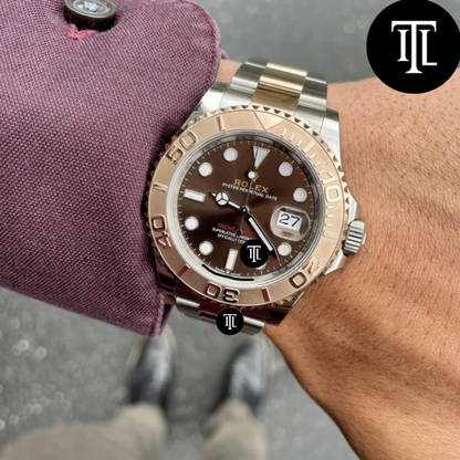 ROLEX YACHT-MASTER Marron