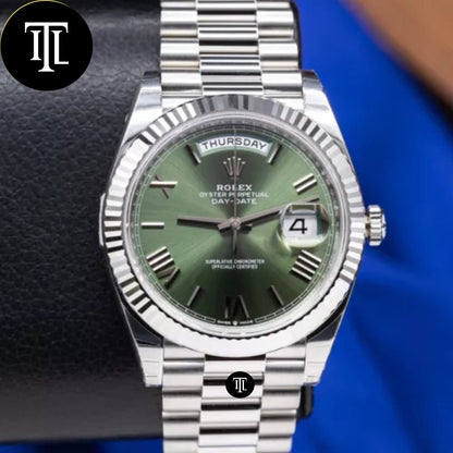 Rolex Day-date vert