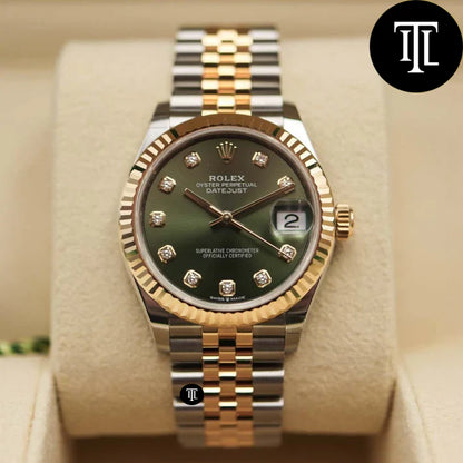 Rolex Datejust 36mm B-Jubilée cadran vert