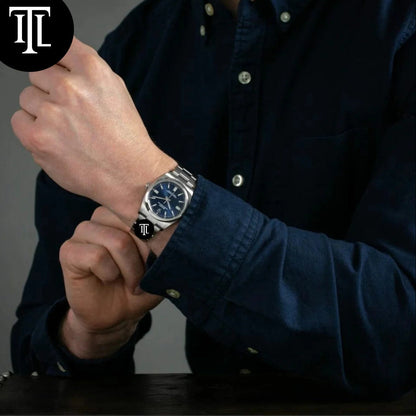Rolex Oyster Perpetual Blue Dial 36mm