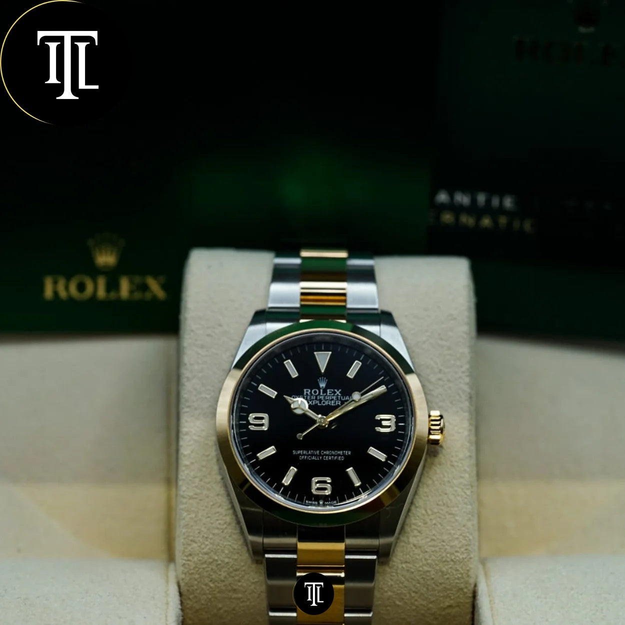 Explorer 1 40mm Fond Noir