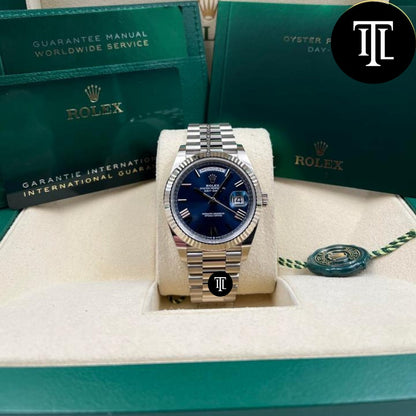 Rolex Day-Date Bleu