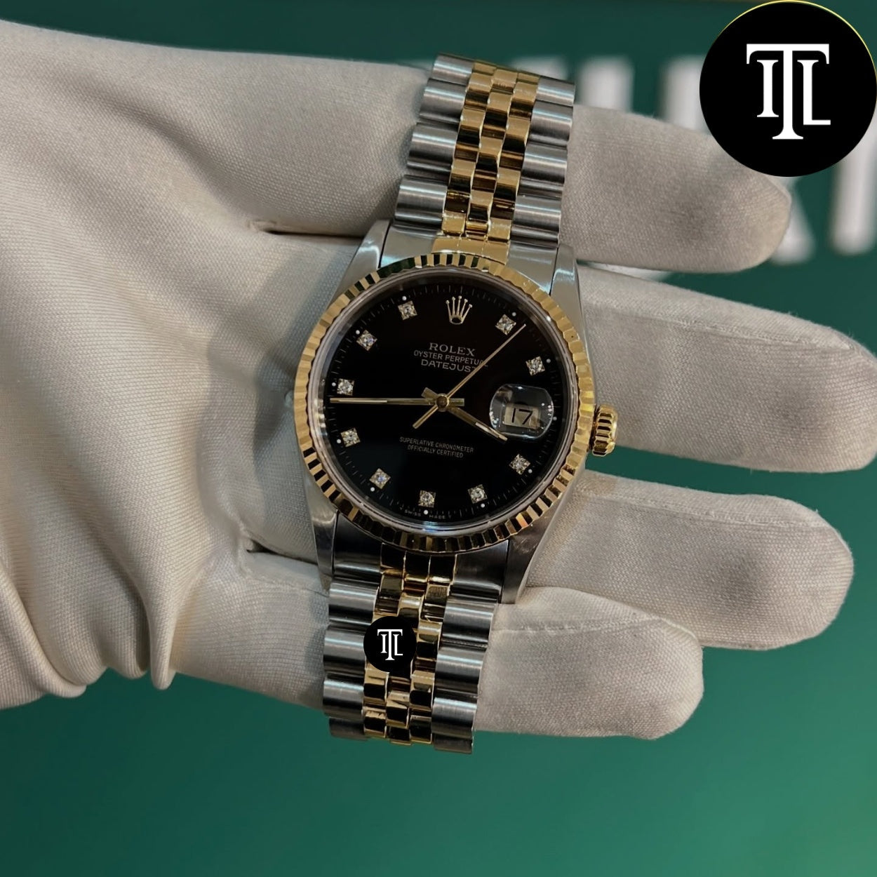 Rolex Datejust - Cadran noir