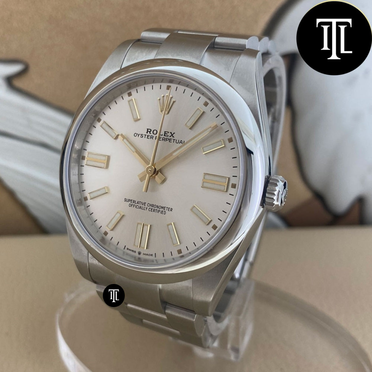 Rolex Oyster Perpetual Platine