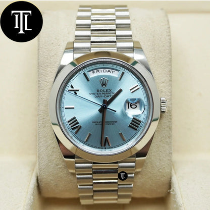 ROLEX PLATINUM DAY-DATE 41MM