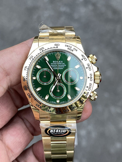 Daytona Cosmographe Gold Cadran Vert 116508-0013