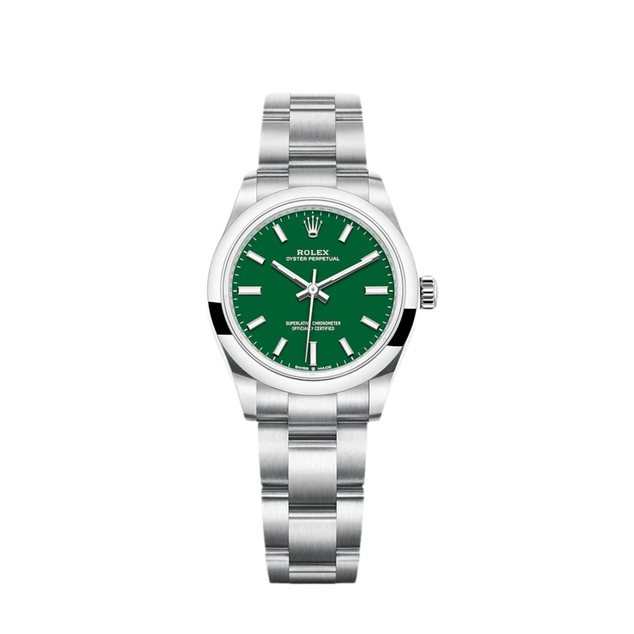 Rolex oyster perpetual vert
