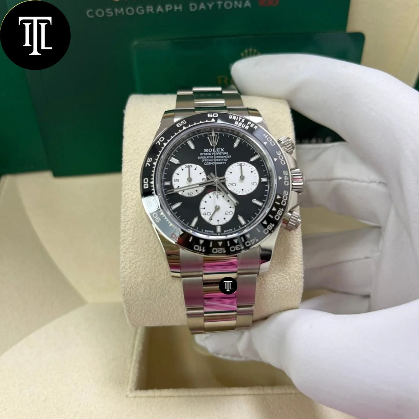 Rolex Daytona White Gold Lemans