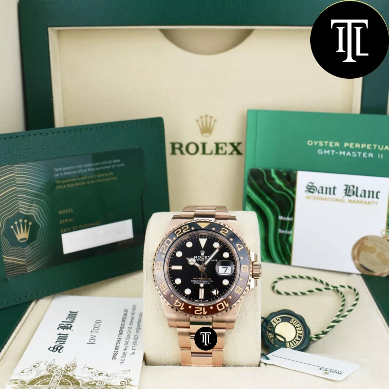 Rolex GMT Master II everose
