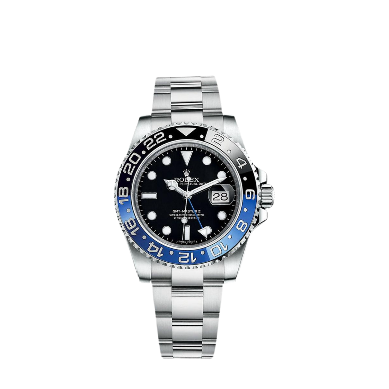 Rolex Batman oyster bracelet