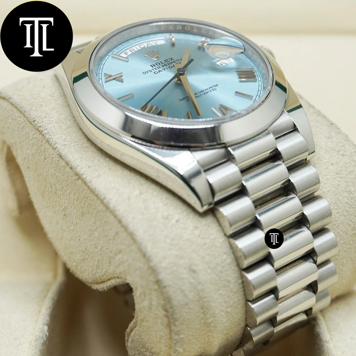 ROLEX PLATINUM DAY-DATE 41MM