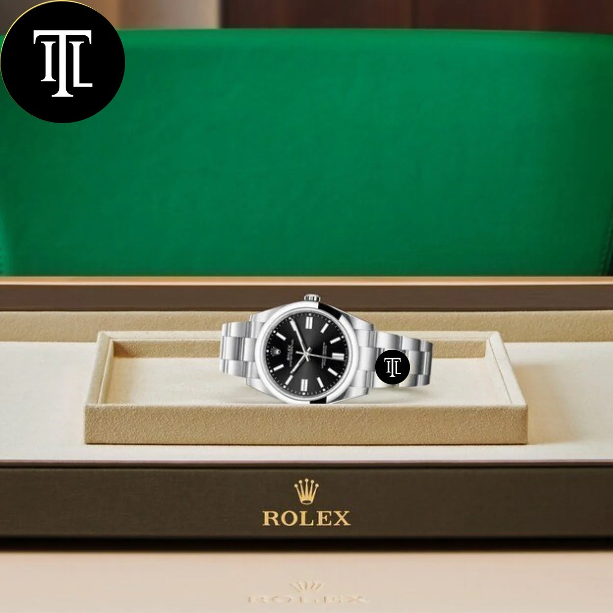 Oyster Perpetual Classique 124300 Noire 41mm