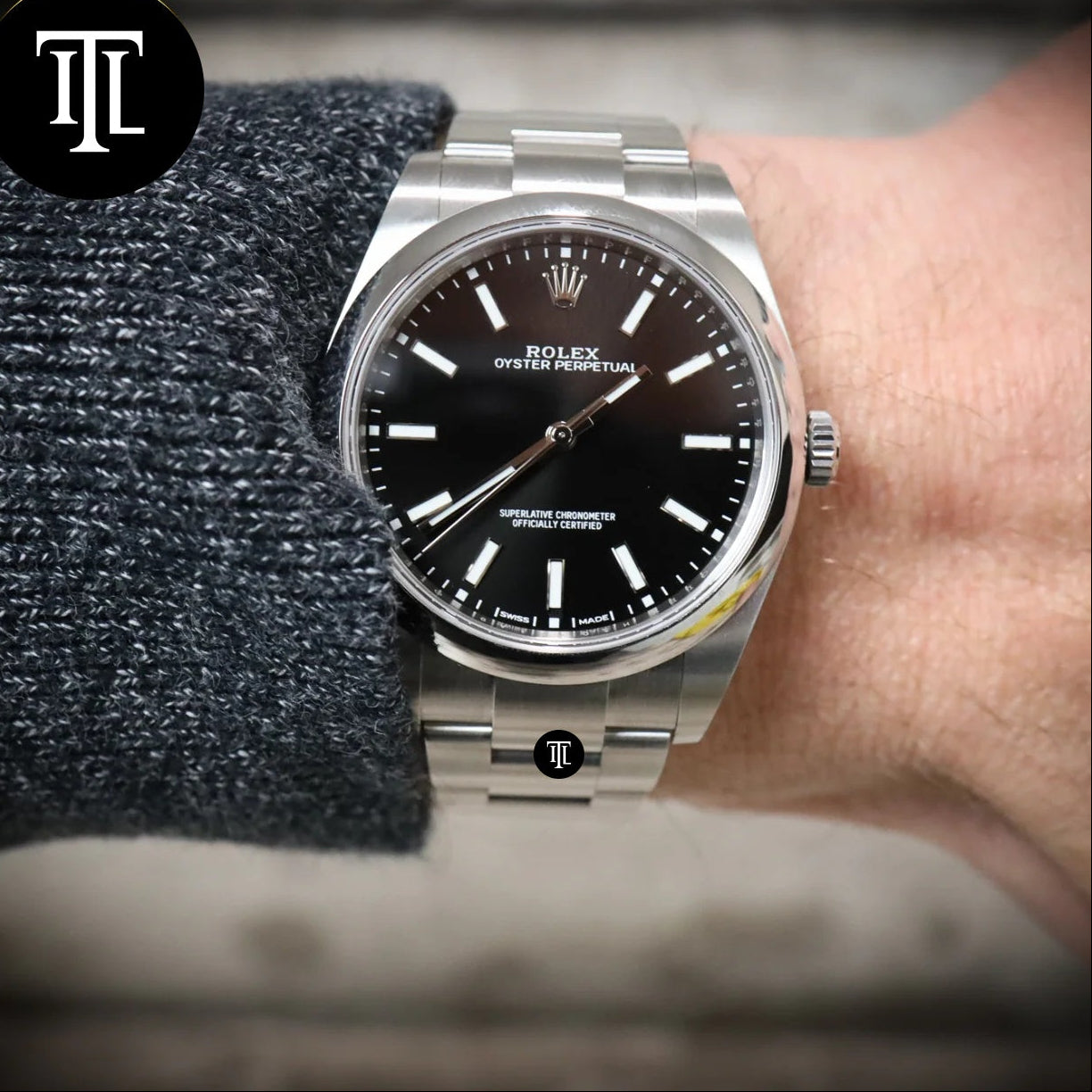 Rolex Oyster Perpetual Noir 36 mm