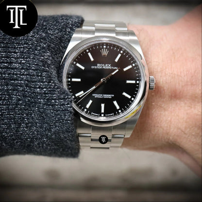 Rolex Oyster Perpetual Noir 36 mm