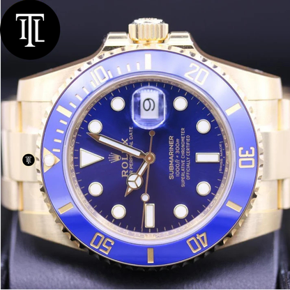Rolex Yellow Gold Submariner Date