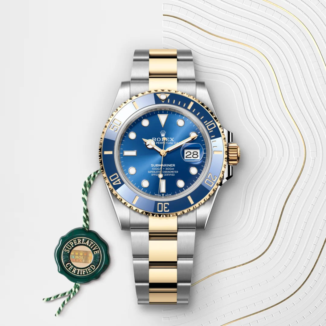 Rolex Submariner Date Rolesor jaune
