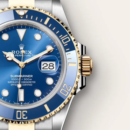 Rolex Submariner Date Rolesor jaune